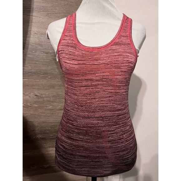 Lululemon Pink Tank Top Women Size 6 Sweat Life Halter Workout - Picture 1 of 5